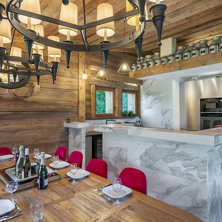 Chalet Haut-savoyard Avec Jacuzzi A - Fr-1-569-135 Megeve
